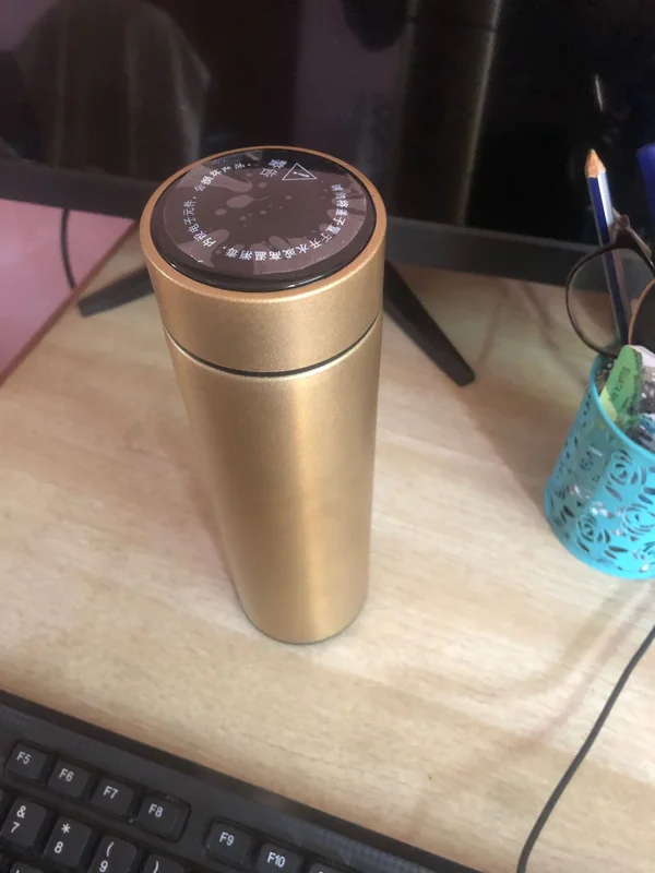 Smart LED Temperature Display Vacuum Flask | 450ml Stainless Steel Thermos