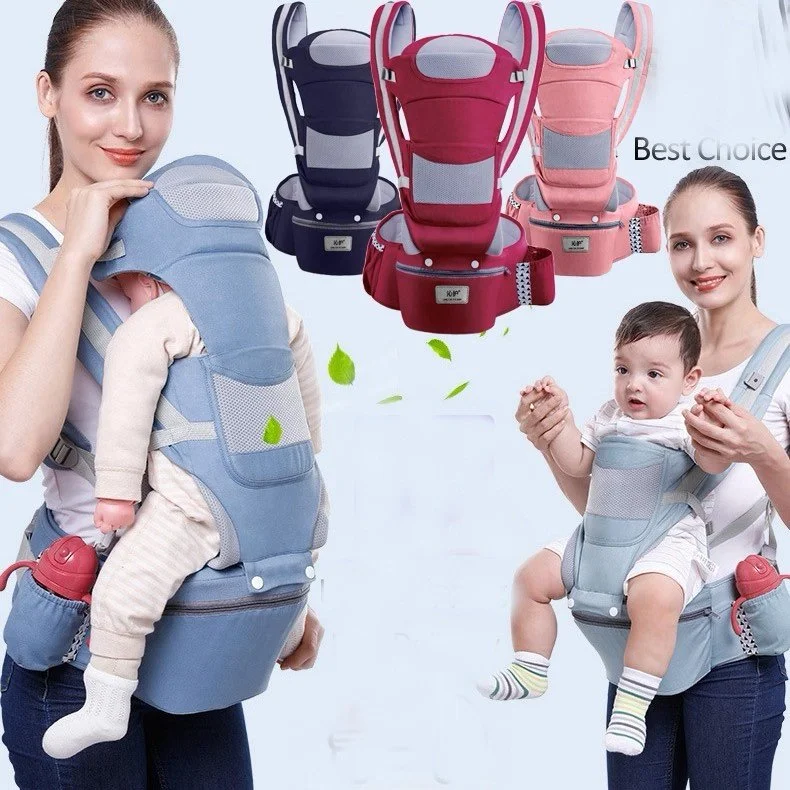 Baby Ergonomic Hipseat Carrier Bag | Comfortable & Secure Baby Carry