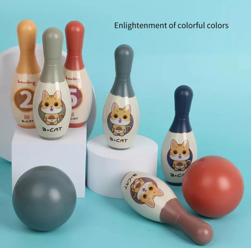 Kids Bowling Balls Toy Set | Indoor & Outdoor Fun Game for Children