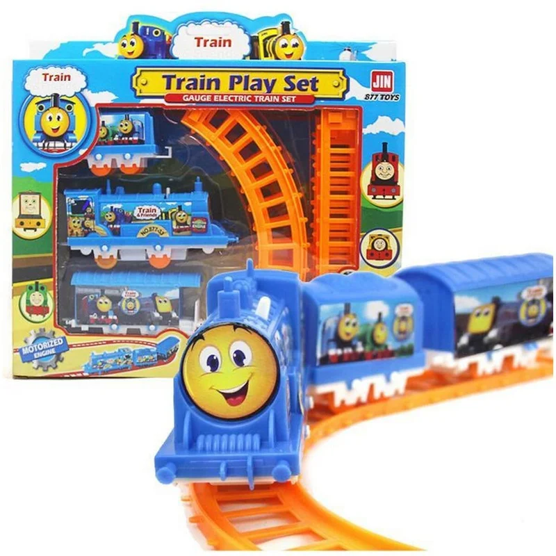 Electric Toy Train Set | Easy-to-Assemble Track for Kids