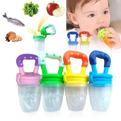 Fresh Food Nibbler Baby Pacifier Feeder | Safe Fruit & Vegetable Nipple for Kids