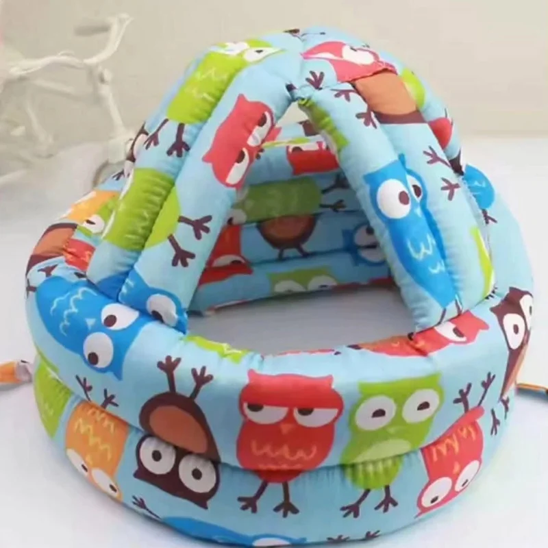 Adjustable Baby Safety Helmet – Breathable Soft Head Protective Cap for Crawling, Walking & Toddler Safety